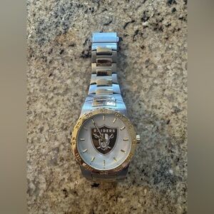 Raiders Game Time Silver and Gold Men's Watch NWT